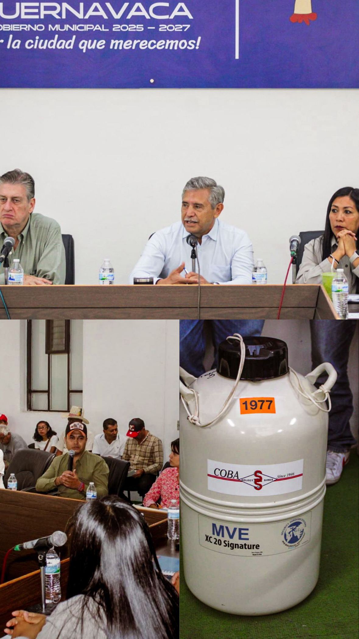 Cuernavaca refuerza la producción del campo impulsando al sector ganadero