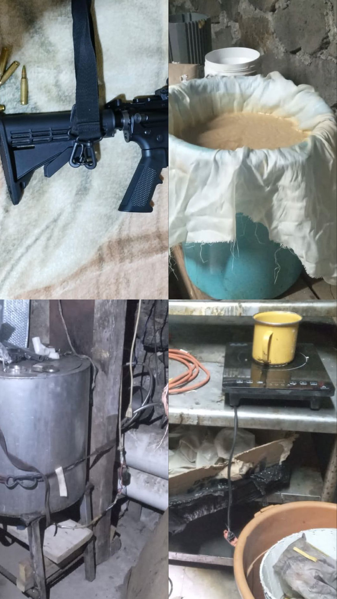 Aseguran nuevo laboratorio clandestino en Huitzilac; suman cuatro en Morelos