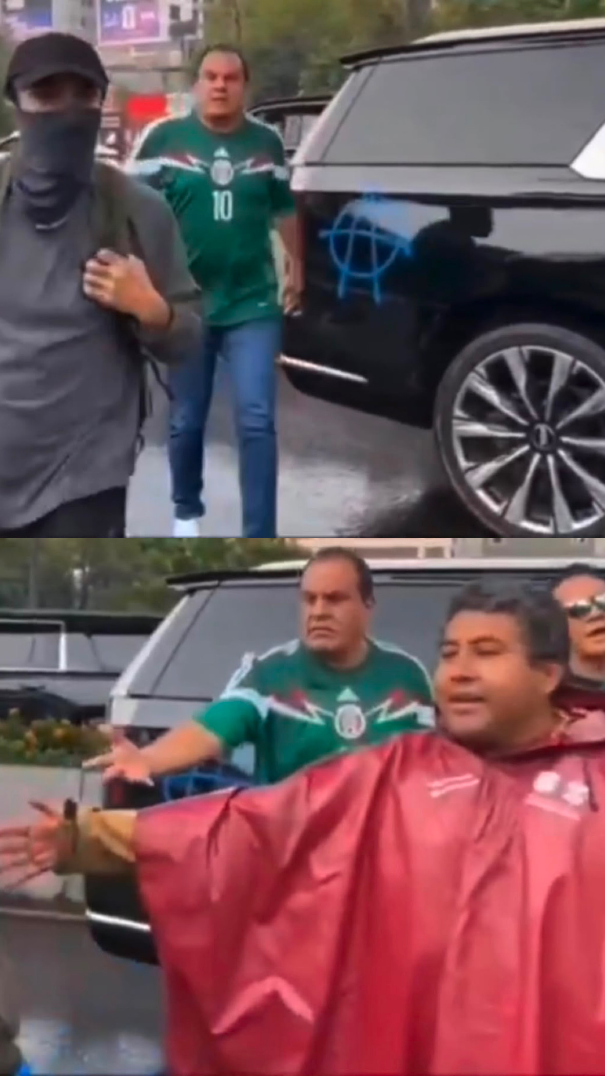 Increpan a Cuauhtémoc Blanco durante protesta en CDMX; exigen justicia por Samir Flores