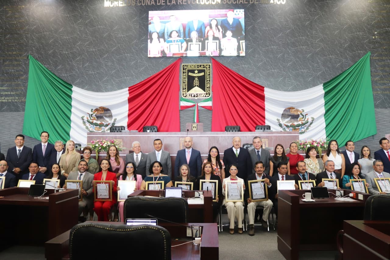 Entrega Congreso de Morelos el premio estatal de abogados en su edición 2026