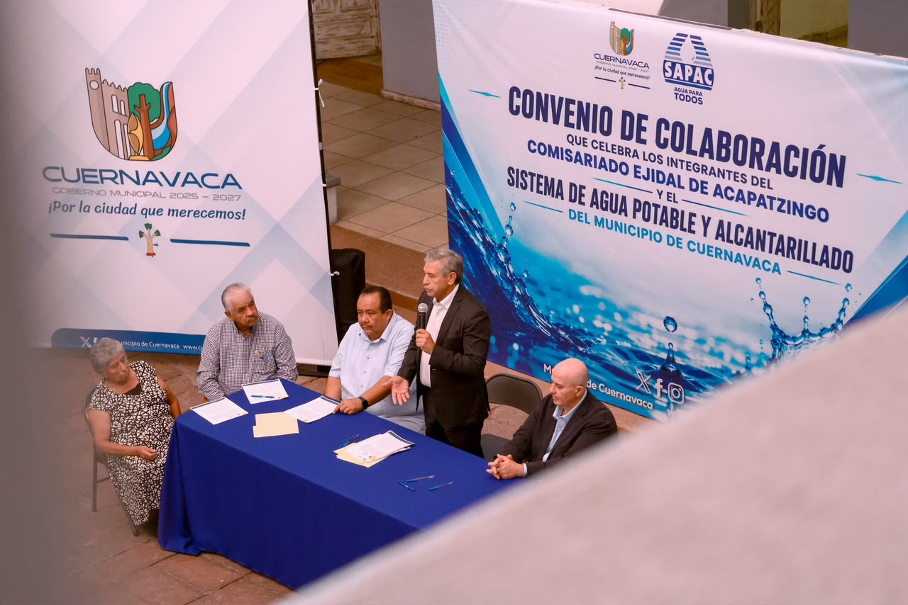 Sapac y comisariado ejidal de Acapantzingo toman acciones para facilitar acceso al agua