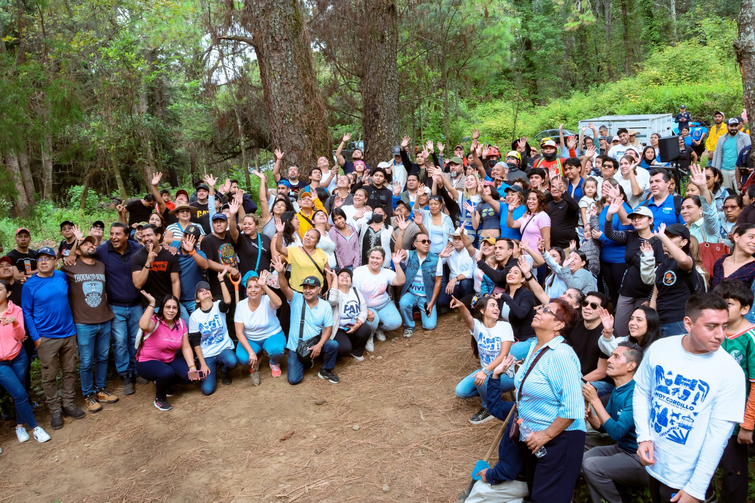 Cuernavaca refuerza el cuidado de sus zonas forestales con jornada de de reforestación en Ahuatepec