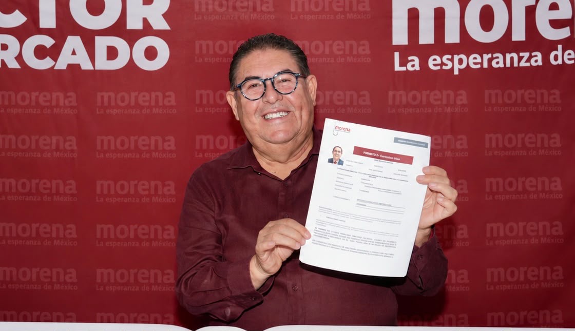 Buscará Víctor mercado la coordinación municipal en defensa de la transformación de morena en Cuernavaca